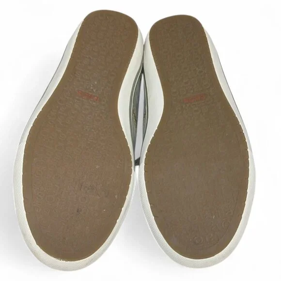 Taos Top Star Sneakers Washed Olive Green Sage Women’s Size 9.5 Distressed Style - Picture 4 of 9